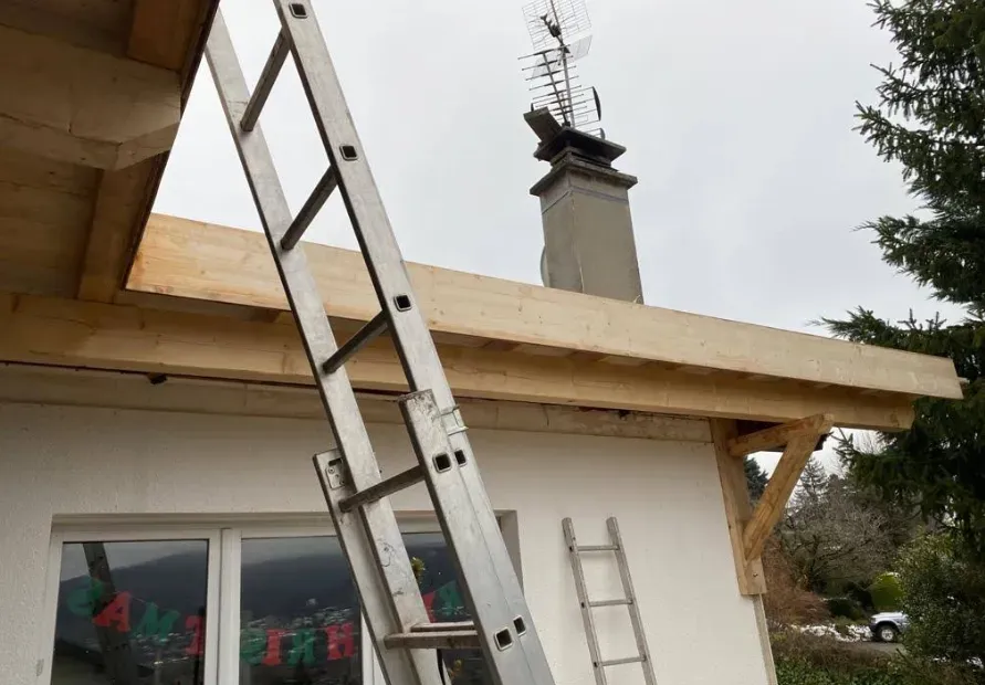 Rénovation de toiture et charpente à Cluses